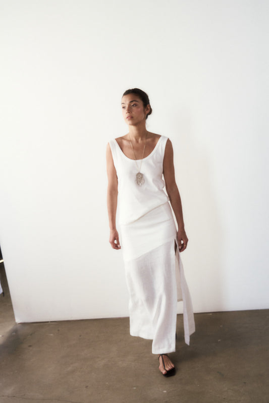 Zoe Skirt in Linen