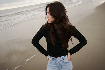 Margaret Fitted Merino Long Sleeve