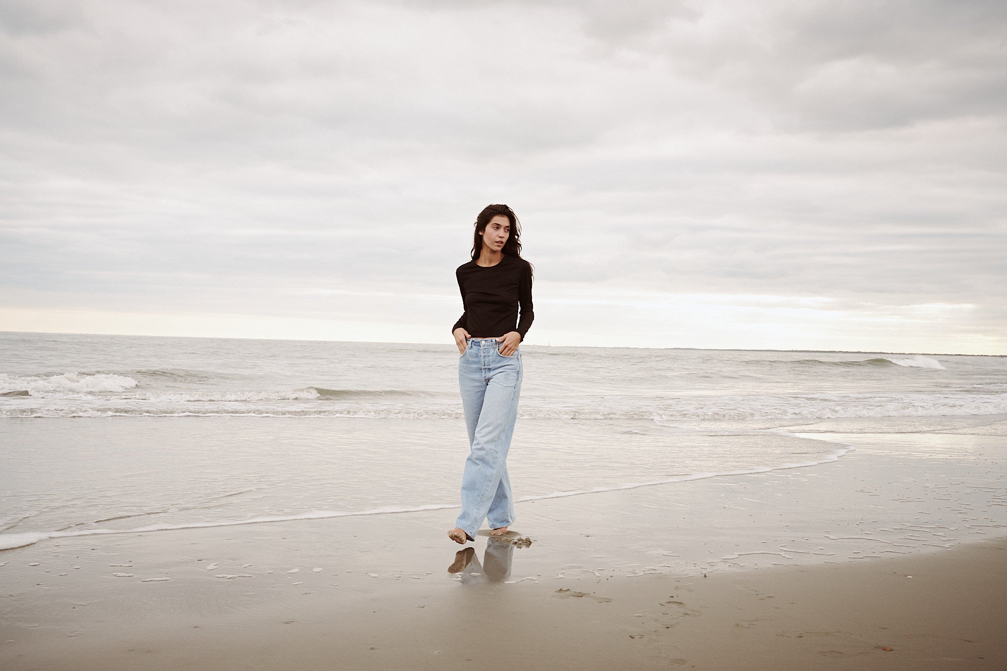 Margaret Fitted Merino Long Sleeve