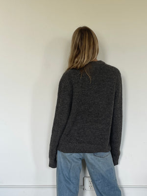 Sam Crewneck Sweater in Regenerative Wool + Alpaca