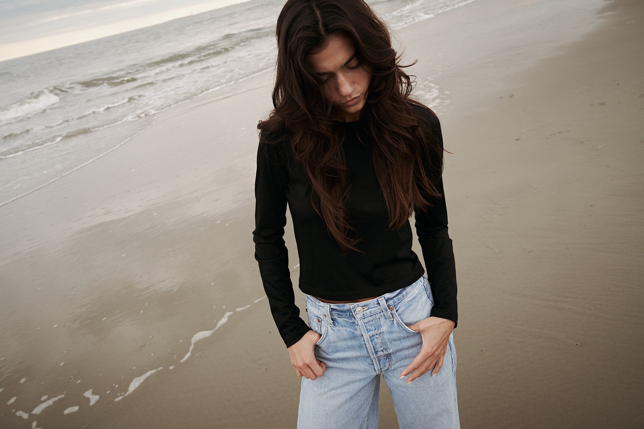 Margaret Fitted Merino Long Sleeve