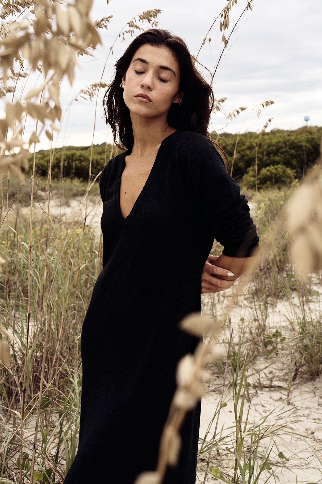 Gaia Reversible Merino Sweater Dress In Regenerative Merino Wool Gaia Reversible Merino Sweater Dress In Regenerative Merino Wool