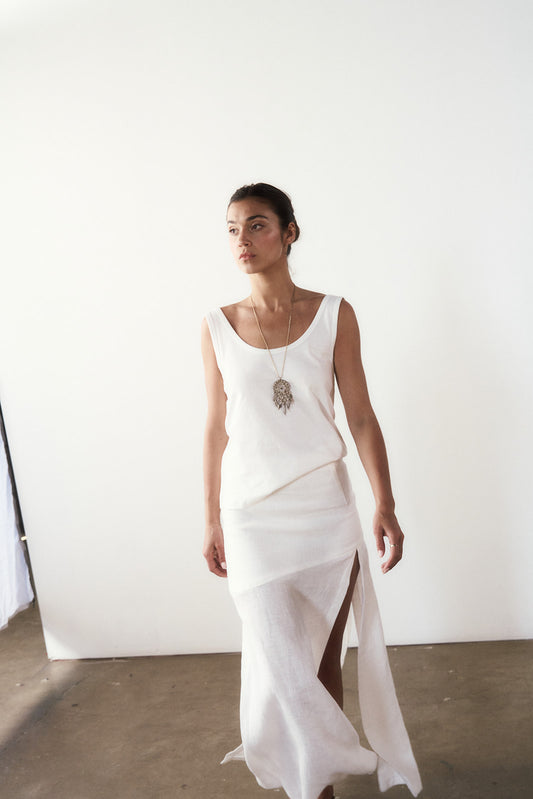 Zoe Skirt in Linen