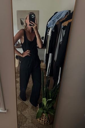 Cecilia In Black Merino
