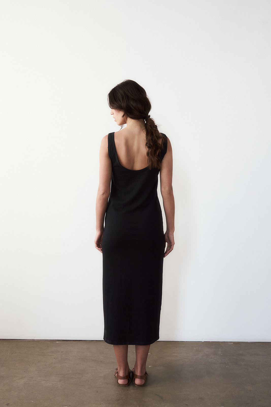 Alice Tank Dress In Merino