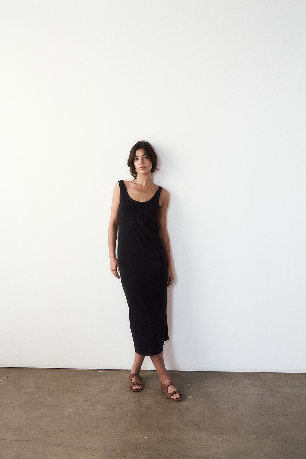 Alice Tank Dress In Merino