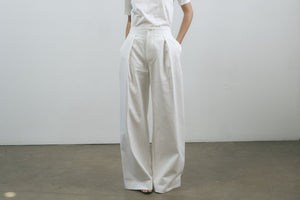 Regenerative Organic Cotton Wide Leg Pants