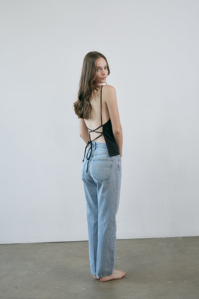 Open Back Apron Top – VINCENT JAMES