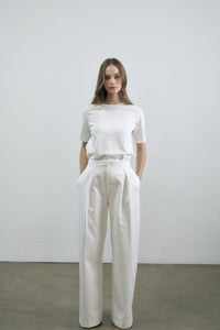 Regenerative Organic Cotton Wide Leg Pants