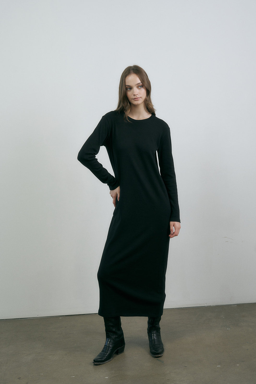 Jane T Shirt Dress: Long Sleeve Jane T Shirt Dress: Long Sleeve