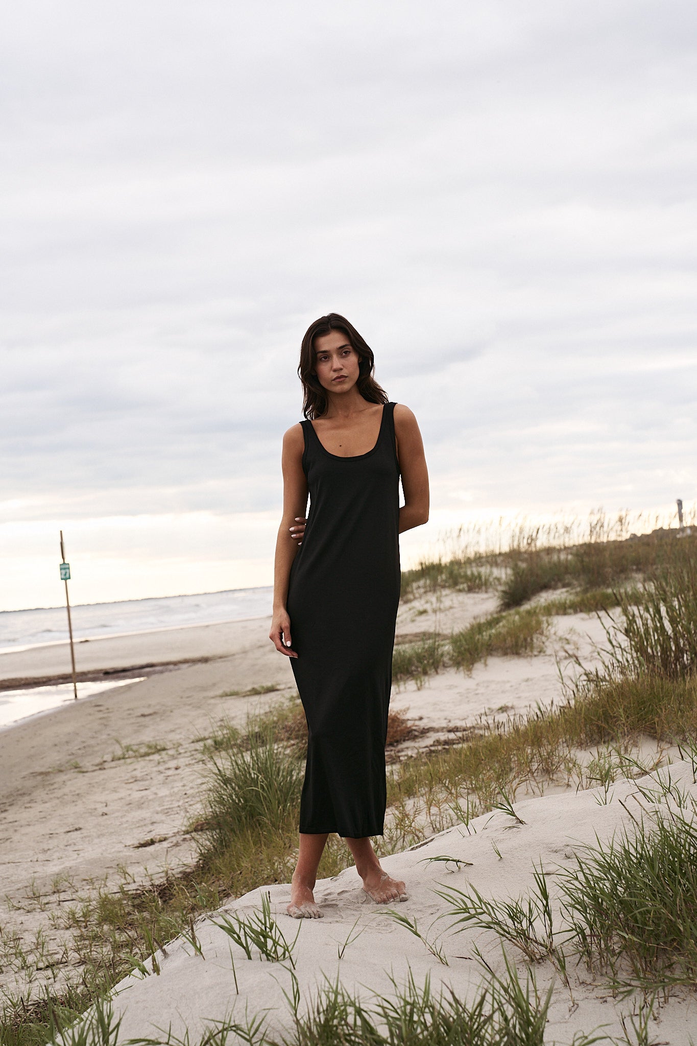 Alice Tank Dress In Merino