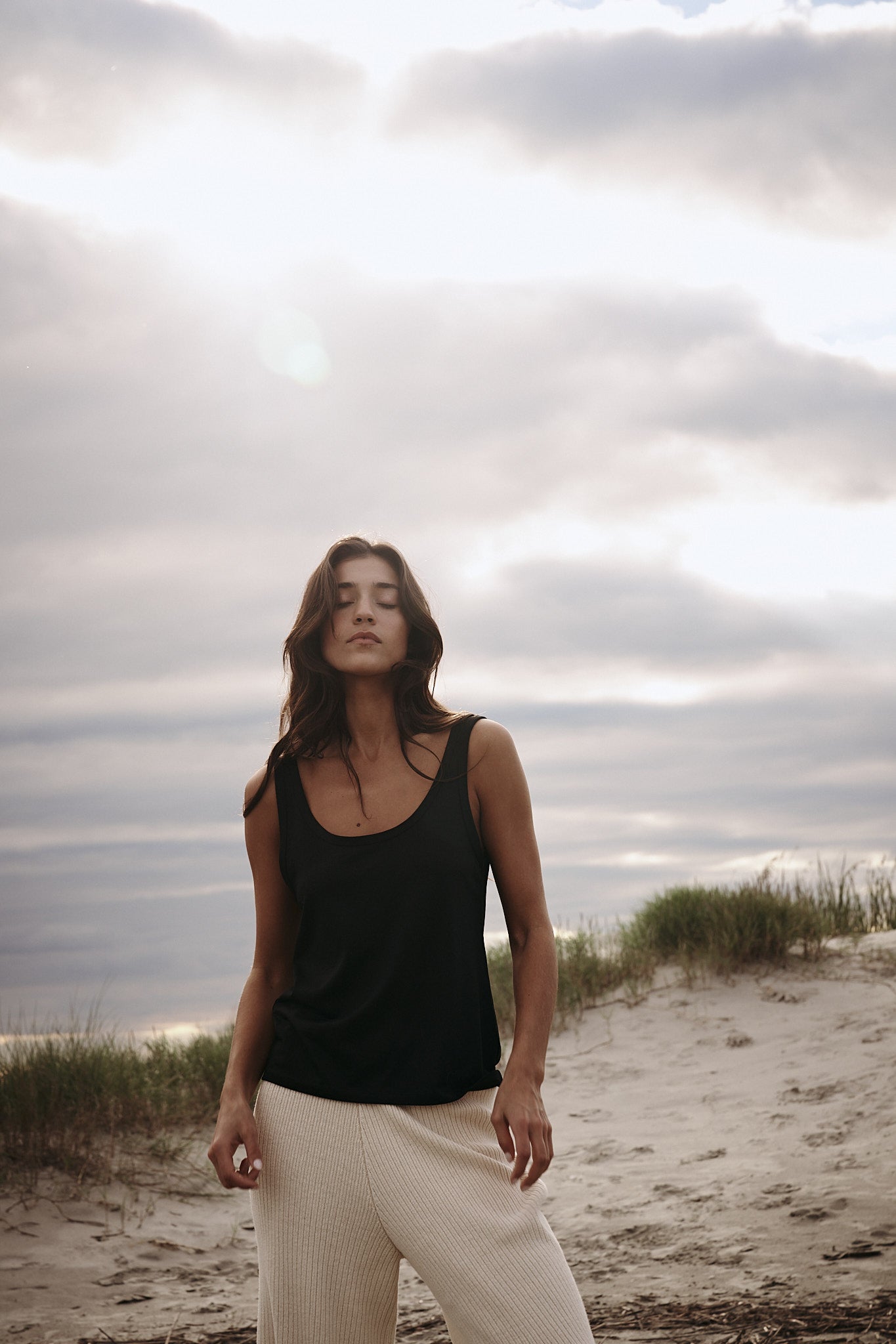 Cecilia In Black Merino