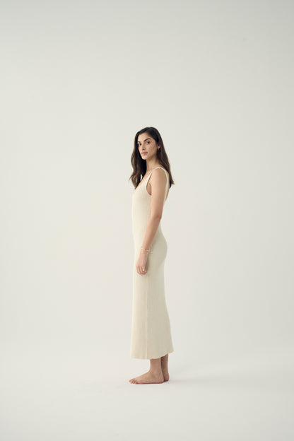 Regenerative Ribbed Knit Dress