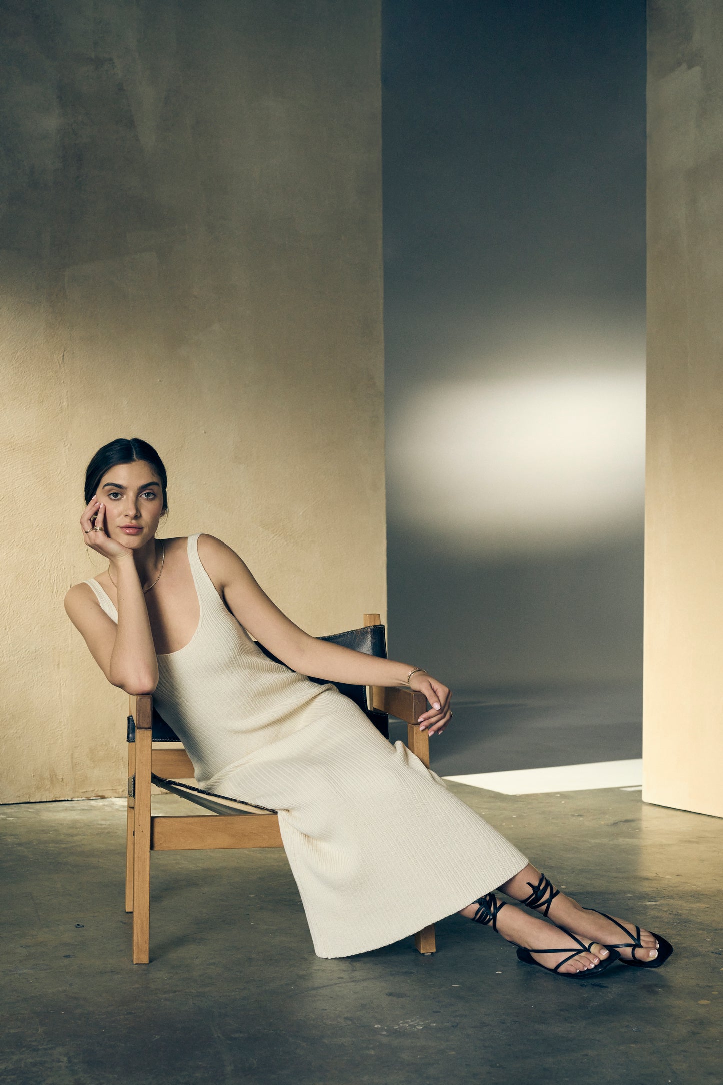 Regenerative Ribbed Knit Dress