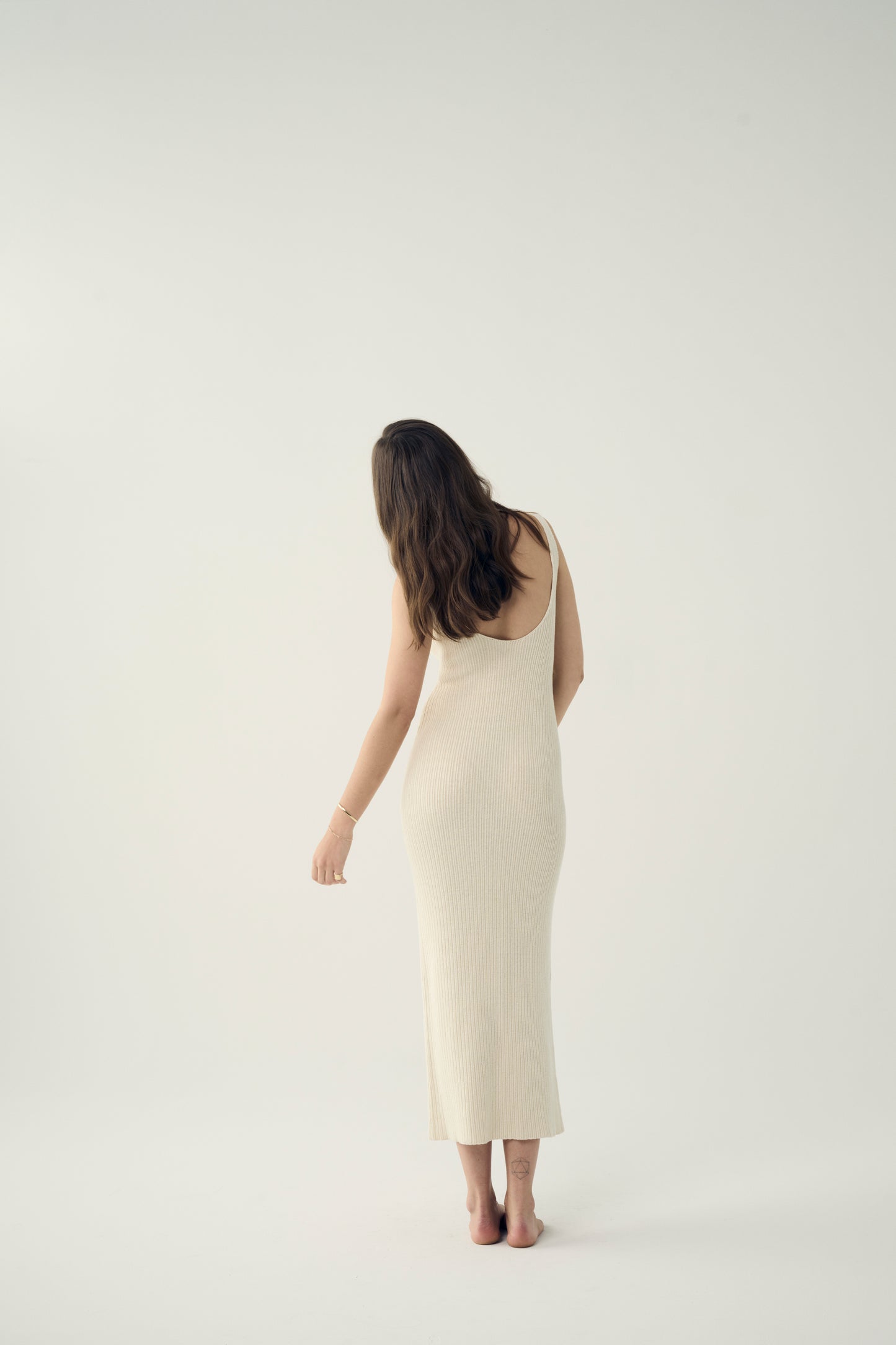 Regenerative Ribbed Knit Dress