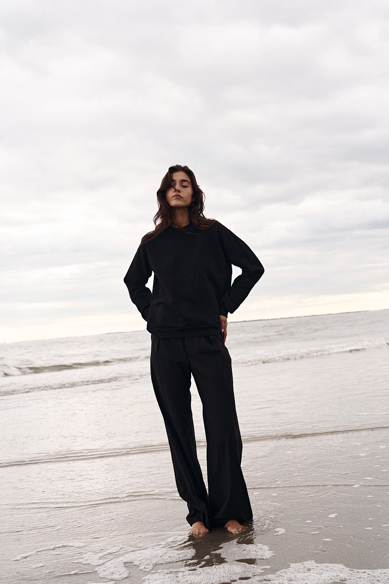 James Sweatshirt in Domestic Organic French Terry