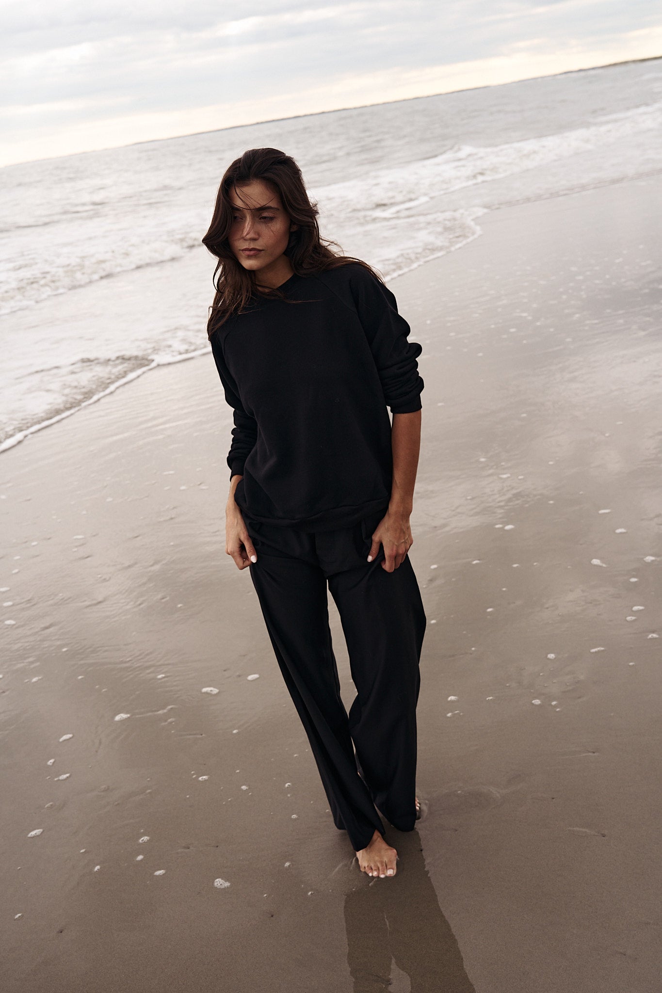 James Sweatshirt in Domestic Organic French Terry