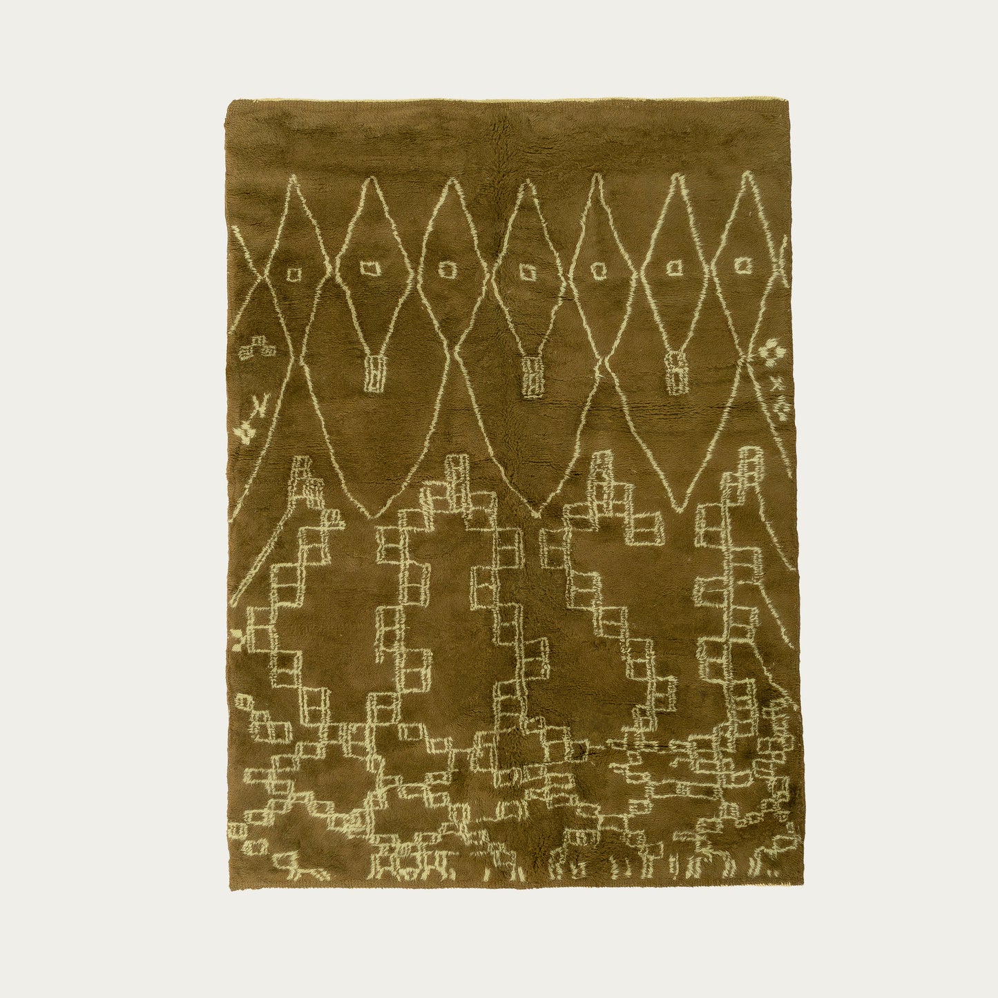 Constellation Carpet - Olive 5' x 7'