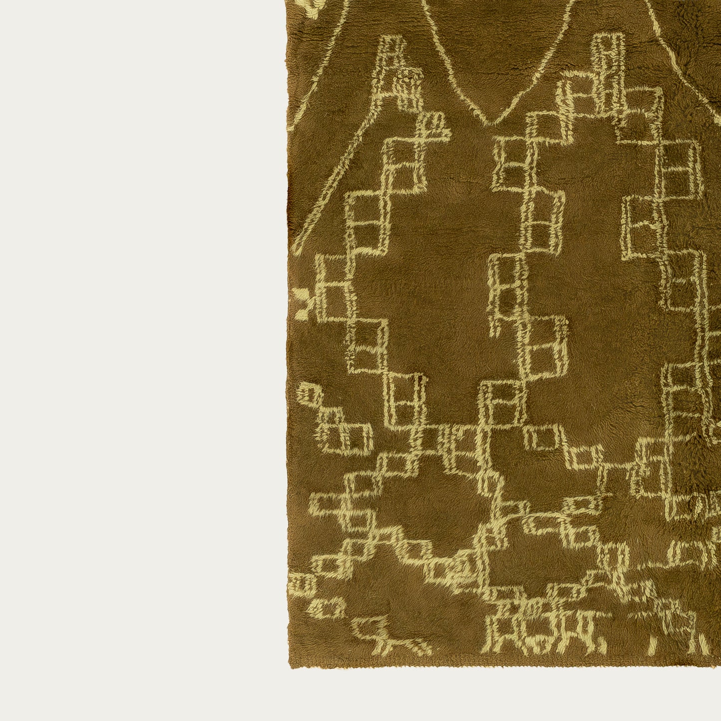 Constellation Carpet - Olive 5' x 7'