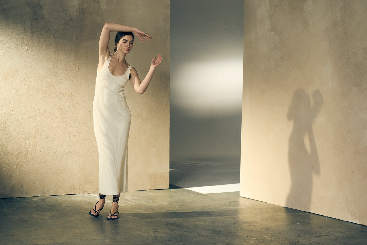 Regenerative Ribbed Knit Dress