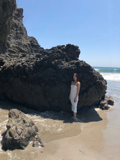 Square Neck Midi Dress