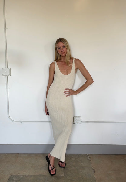 Regenerative Ribbed Knit Dress
