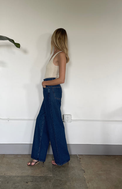 Regenerative Ribbed Knit Tank