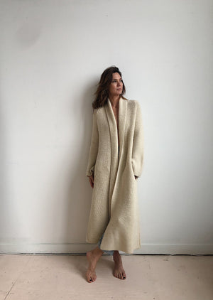 Ivory climate beneficial duster cardigan