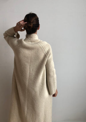 Ivory climate beneficial duster cardigan
