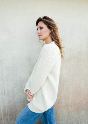 Climate Beneficial Button Front Cardigan